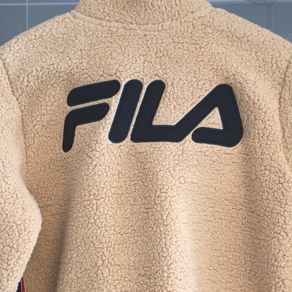 FILA Sherpa Pullover 1/4 Zip - Picture 5 of 6